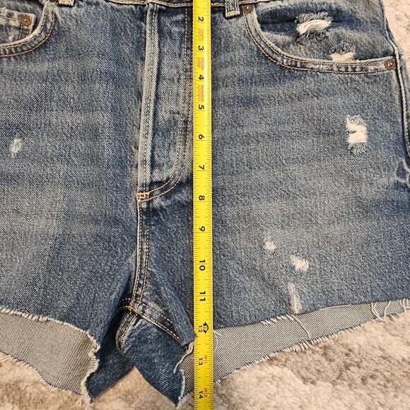 Boyish The Cody High Rise Jean Shorts Size 28 - Picture 10 of 12